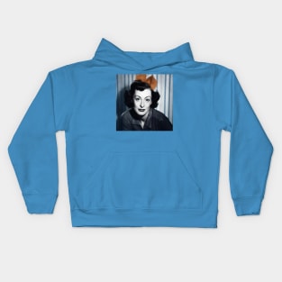 Joan Crawford portrait Kids Hoodie